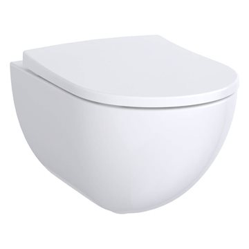 Geberit Acanto toiletsæde med softclose & Quick-release - Hvid